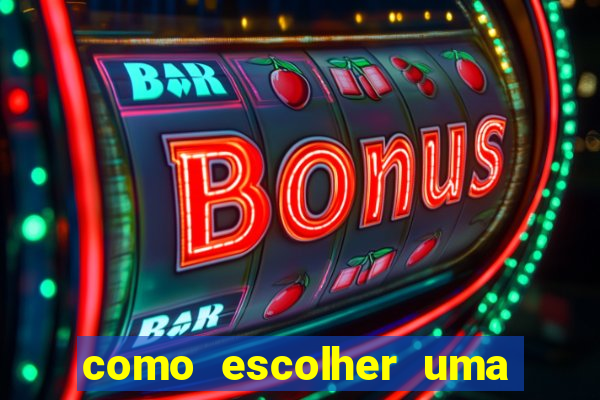 como escolher uma boa cartela de bingo